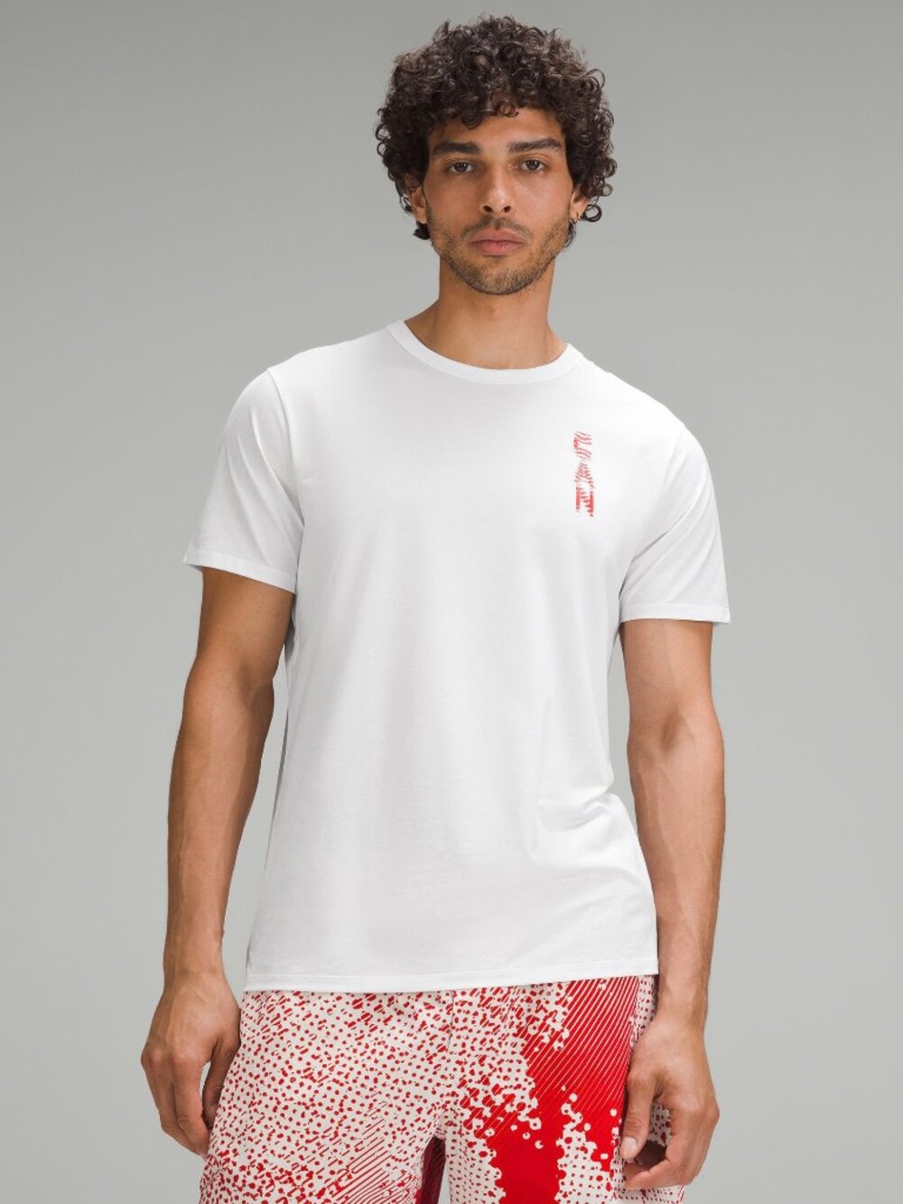 Lululemon Fundamental T-Shirt - Large - White - Team Canada COC Logo